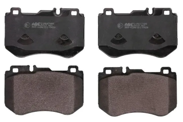 Kit de plaquettes de frein, frein à disque ABE C1M067ABE