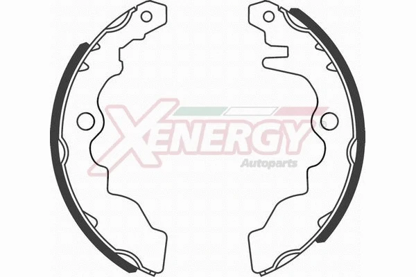 Jeu de mâchoires de frein AP XENERGY X50673