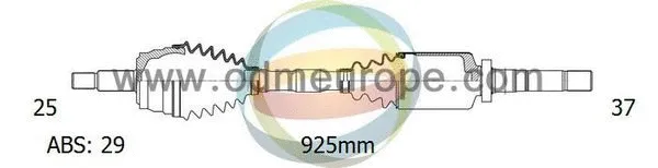 Arbre de transmission 4X4 ESTANFI EST-18-162411
