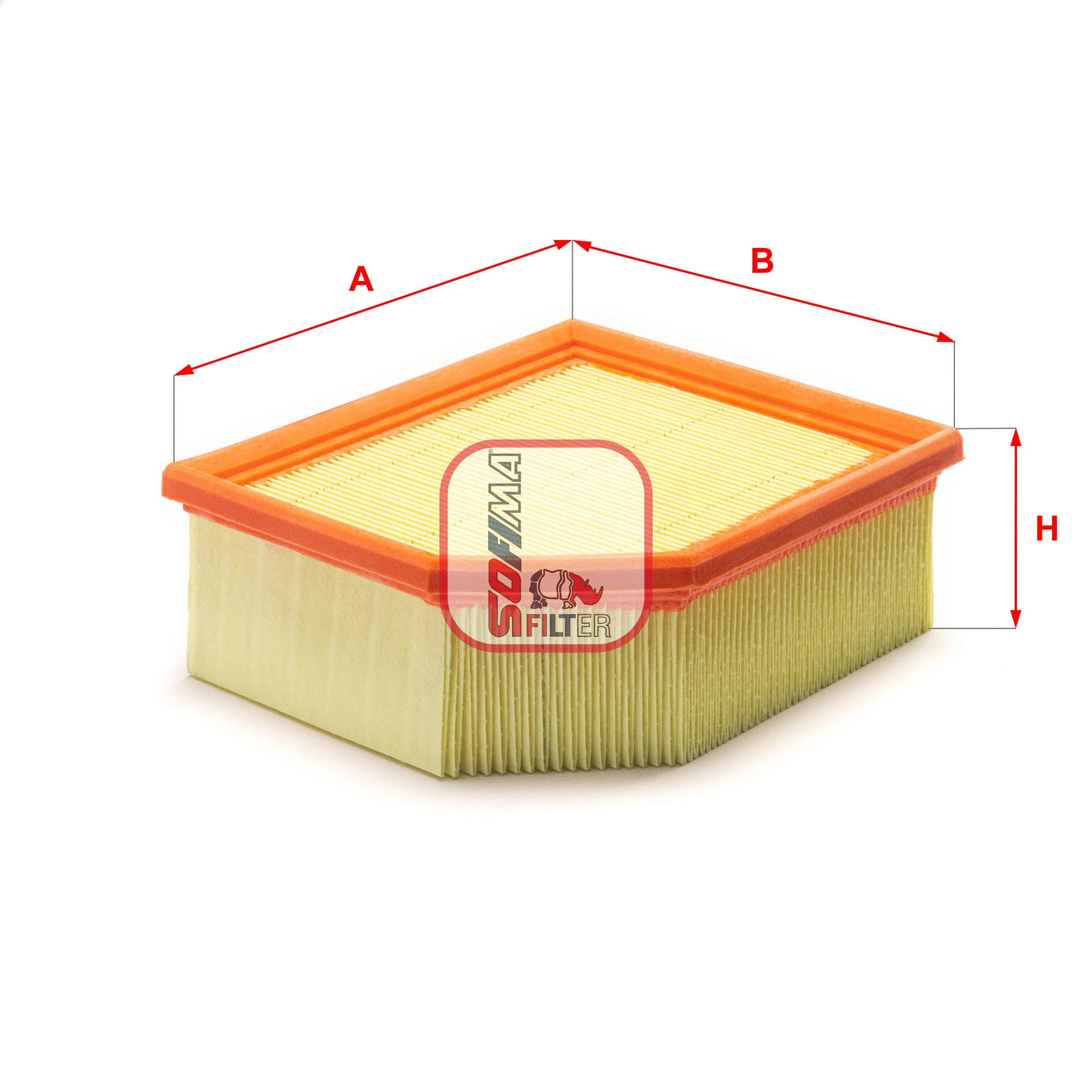 Filtre à air SOFIMA S 1802 A