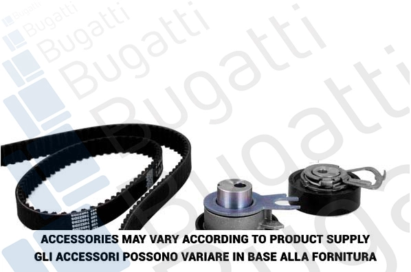 Kit de courroie crantée BUGATTI BKCD0816