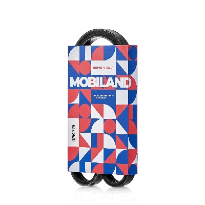 Courroie trapézoïdale à nervures MOBILAND 4PK773