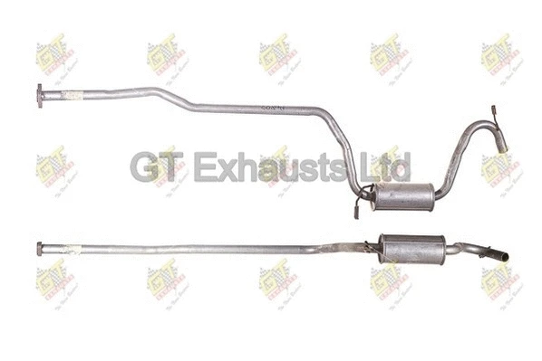 Silencieux central GT Exhausts GFD849