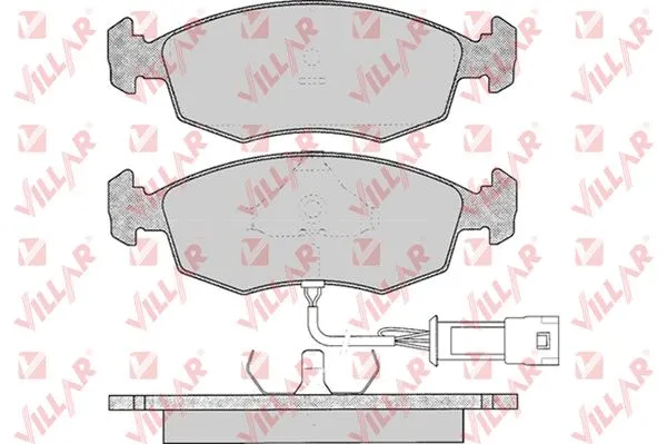 Kit de plaquettes de frein, frein à disque VILLAR 626.0269