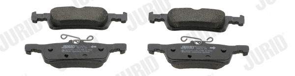 Kit de plaquettes de frein, frein à disque JURID 573872J