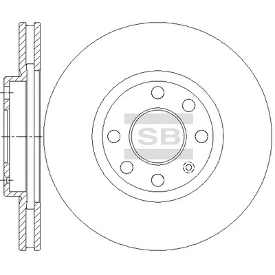 Disque de frein Hi-Q SD5111