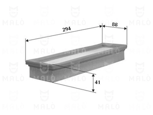 Filtre à air AKRON-MALÒ 1500247
