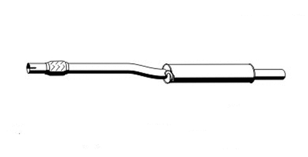 Silencieux avant VEGAZ GmbH VS-147ERNS