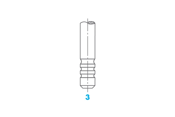 Soupape d'admission OSVAT 2483