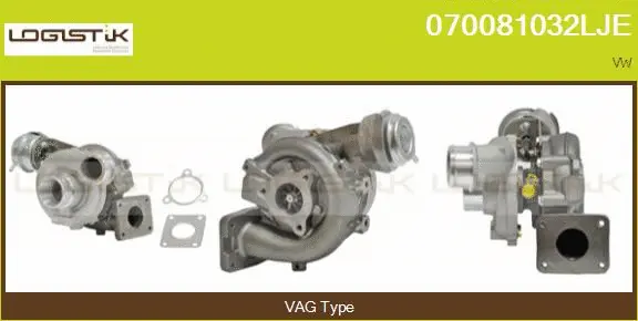 Turbocompresseur, suralimentation LGK 070081032LJE
