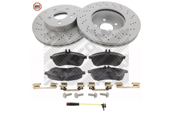 Kit de freins, frein à disques MAPCO 47907HPS