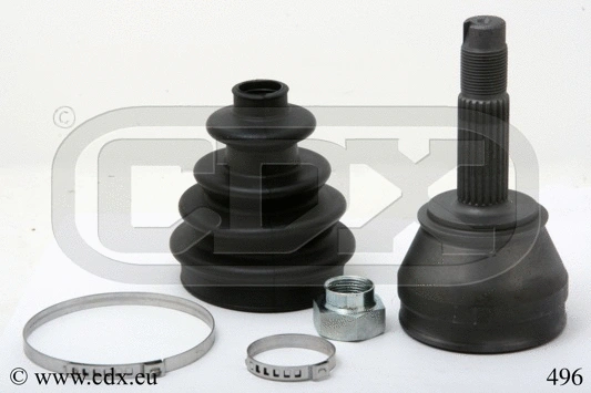 Jeu de joints, arbre de transmission CDX 496