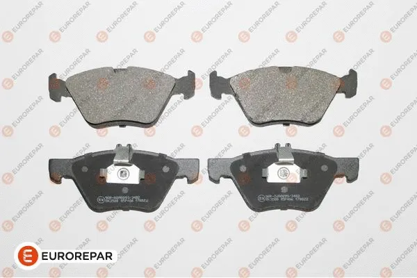 Kit de plaquettes de frein, frein à disque EUROREPAR 1617273880