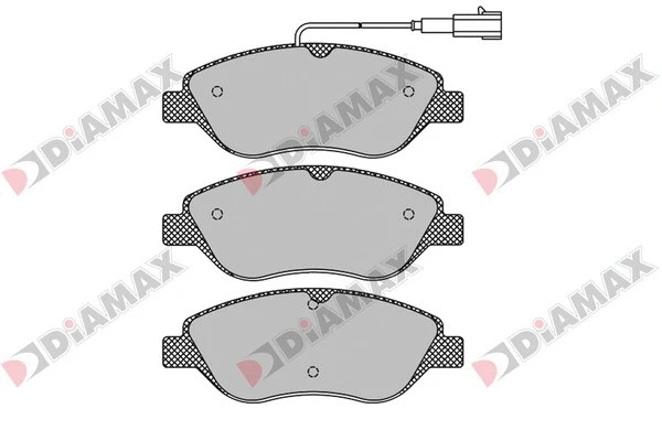 Kit de plaquettes de frein, frein à disque DIAMAX N09390