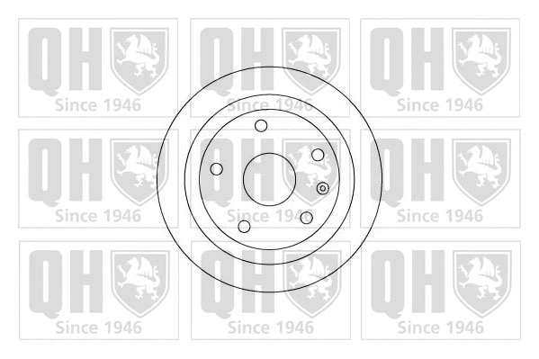 Disque de frein QUINTON HAZELL BDC4765