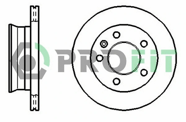 Disque de frein PROFIT 5010-1013