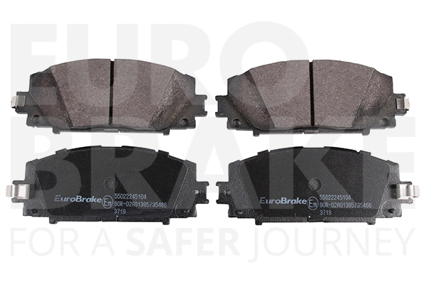 Kit de plaquettes de frein, frein à disque EUROBRAKE 55022245104