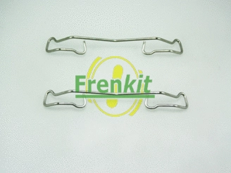 Kit d'accessoires, plaquette de frein à disque FRENKIT 901187