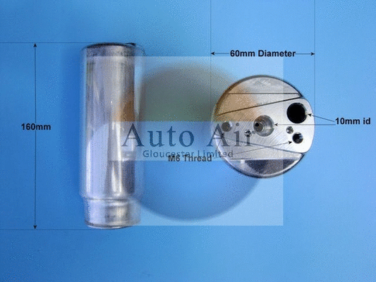 Filtre déshydratant, climatisation AUTO AIR GLOUCESTER 31-0035