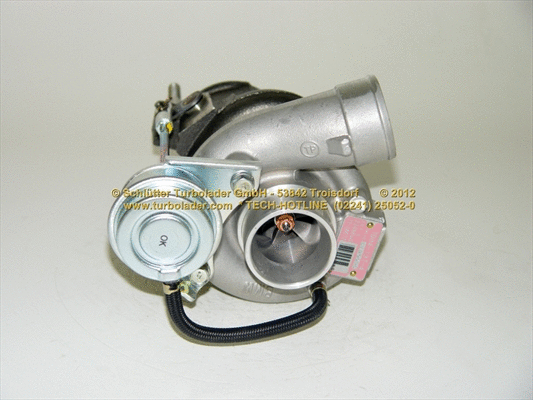 Turbocompresseur, suralimentation SCHLÜTTER TURBOLADER 172-06530