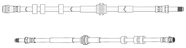 Flexible de frein CEF 514742