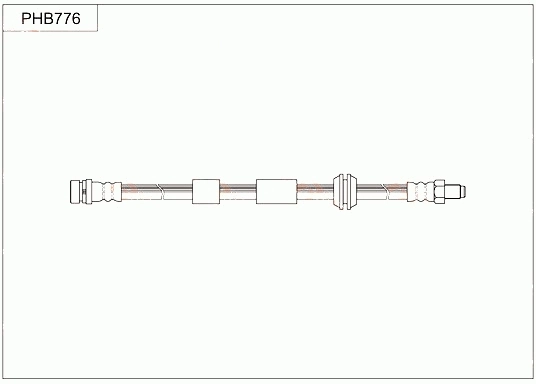 Flexible de frein TRW PHB776