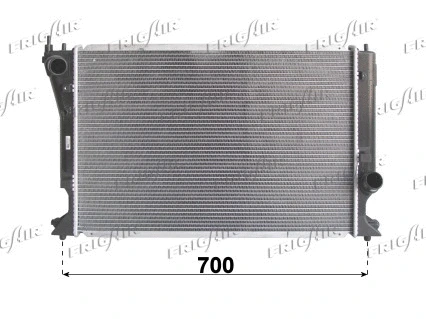 Radiateur, refroidissement du moteur FRIGAIR 0115.3141