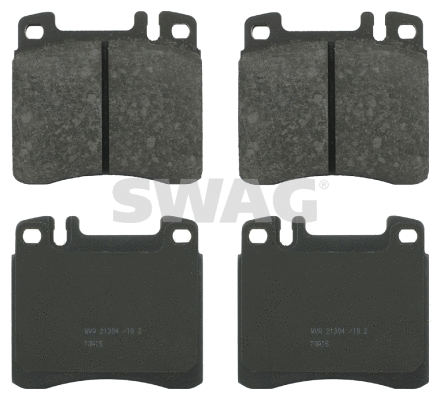 Kit de plaquettes de frein, frein à disque SWAG 10 91 6249