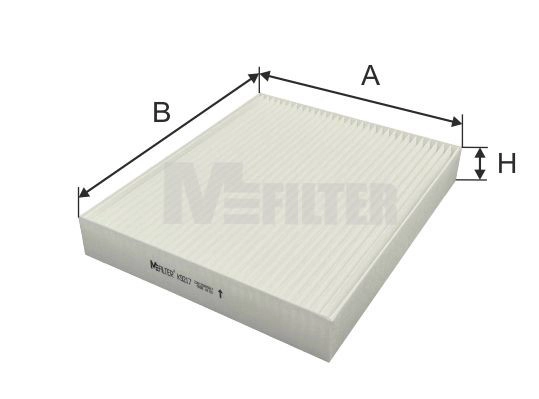 Filtre, air de l'habitacle MFILTER K 9217