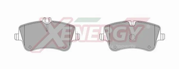 Kit de plaquettes de frein, frein à disque AP XENERGY X40755
