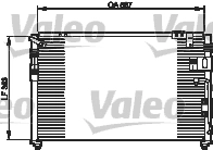 Condenseur, climatisation VALEO 814335