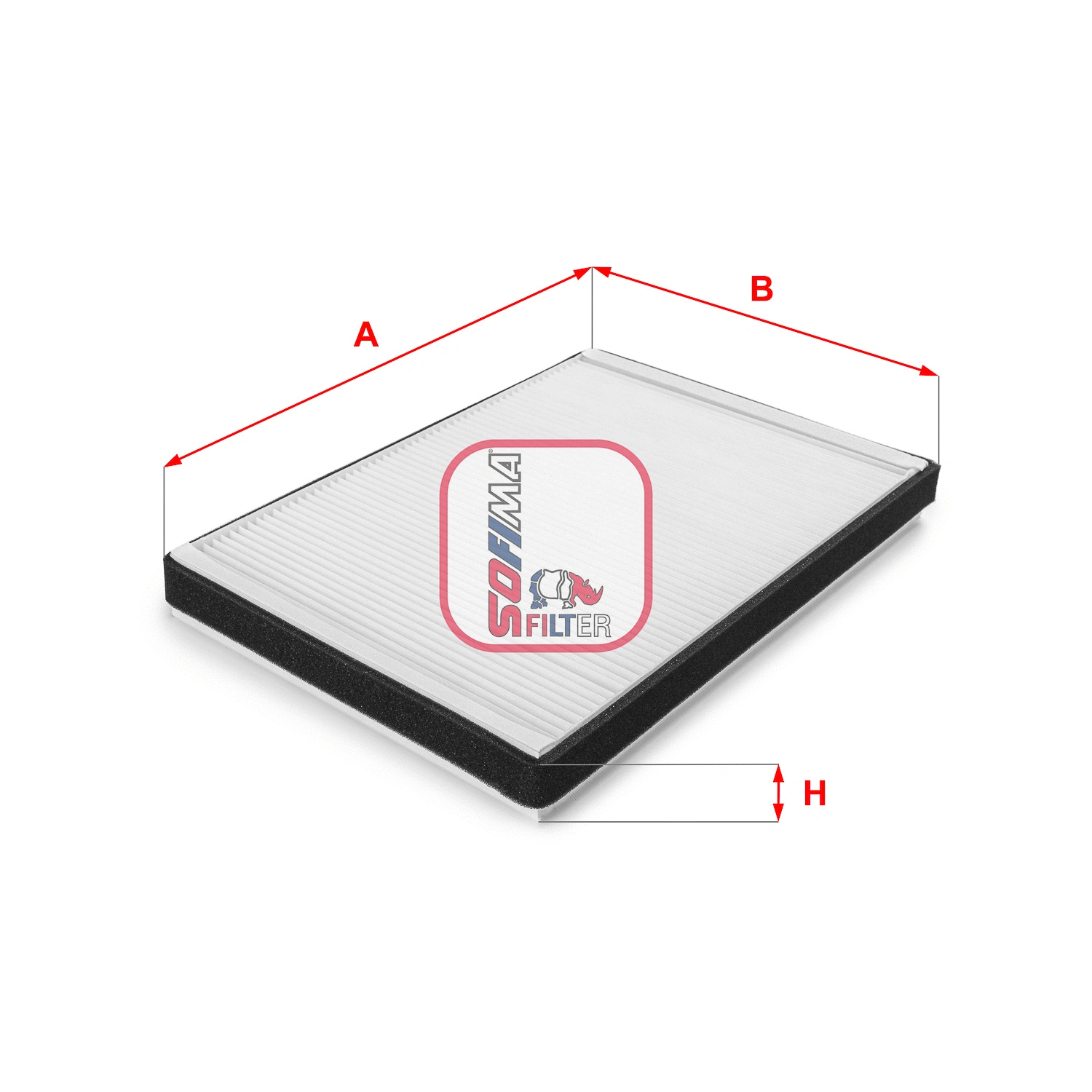 Filtre, air de l'habitacle SOFIMA S 3064 C