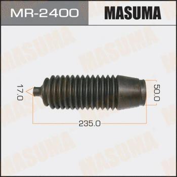 Joint-soufflet, direction MASUMA MR-2400