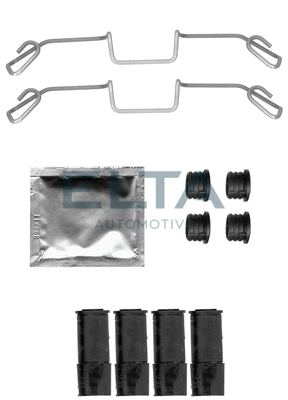 Kit d'accessoires, plaquette de frein à disque ELTA AUTOMOTIVE EA8867