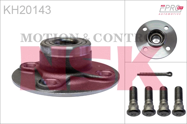 Kit de roulements de roue NSK KH20143