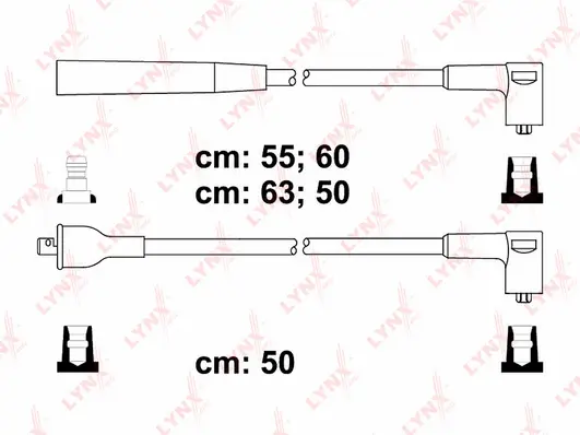 Kit de câbles d'allumage LYNXAUTO SPC7506