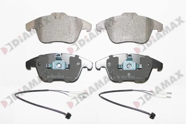 Kit de plaquettes de frein, frein à disque DIAMAX N09181A