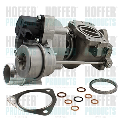 Turbocompresseur, suralimentation HOFFER 6900236