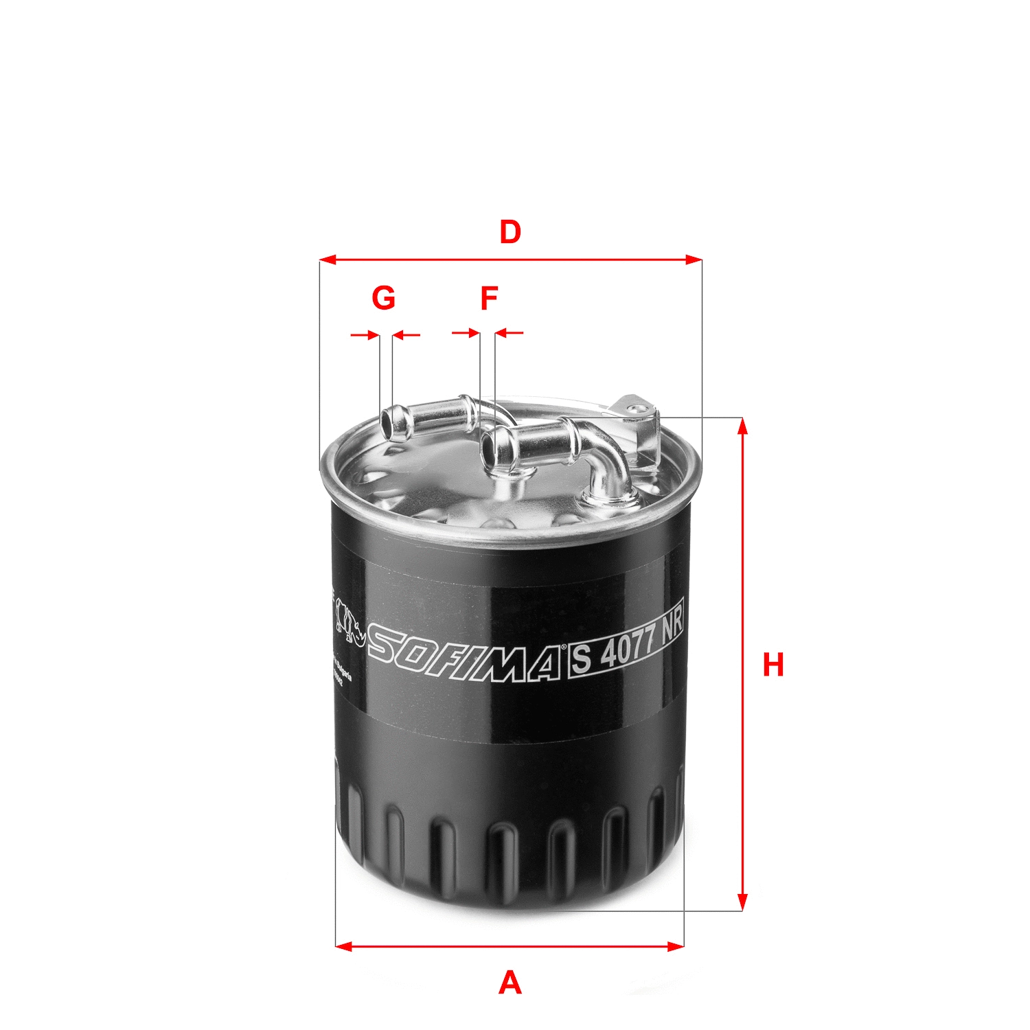 Filtre à carburant SOFIMA S 4077 NR