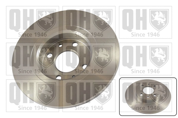 Disque de frein QUINTON HAZELL BDC3911