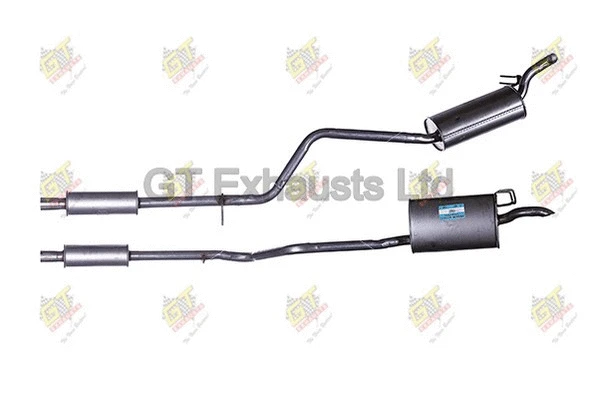 Silencieux arrière GT Exhausts GFT807