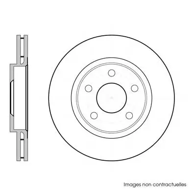 Disque de frein Technika 755210
