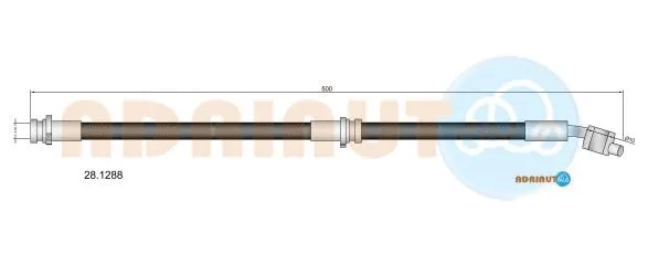 Flexible de frein ADRIAUTO 28.1288