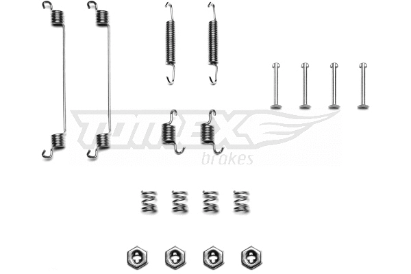 Kit d'accessoires, mâchoire de frein TOMEX Brakes TX 40-09