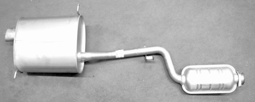 Silencieux arrière VEGAZ GmbH BS-279