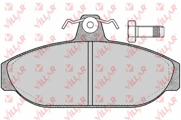 Kit de plaquettes de frein, frein à disque VILLAR 626.0157