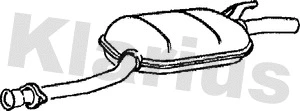 Silencieux central KLARIUS 220157