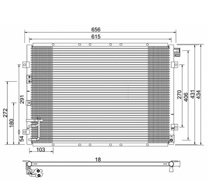 Condenseur, climatisation PowerMax 7110317
