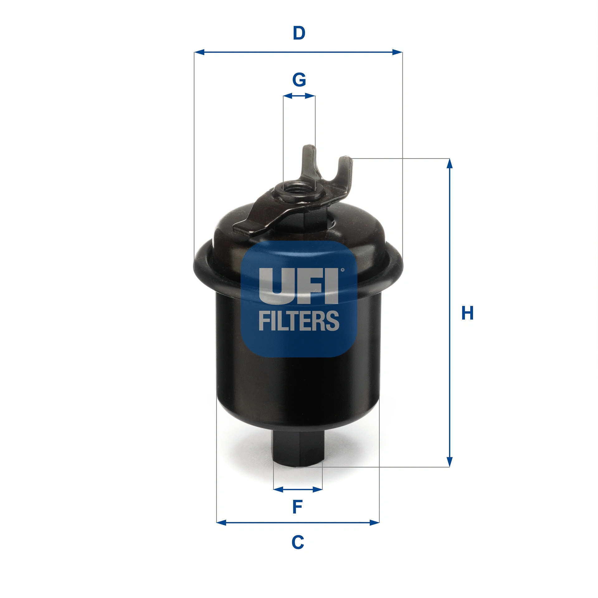 Filtre à carburant UFI 31.621.00