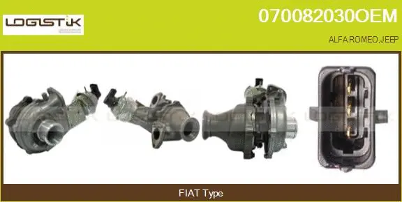 Turbocompresseur, suralimentation LGK 070082030OEM